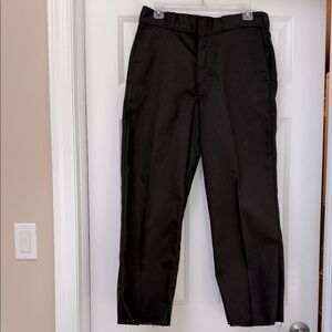 DICKIES 874 Original Fit Work Pants durable twill size 32 x 27 brown Men's Pants